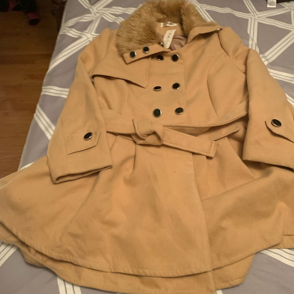 Fashionmia beige trench coat XXL